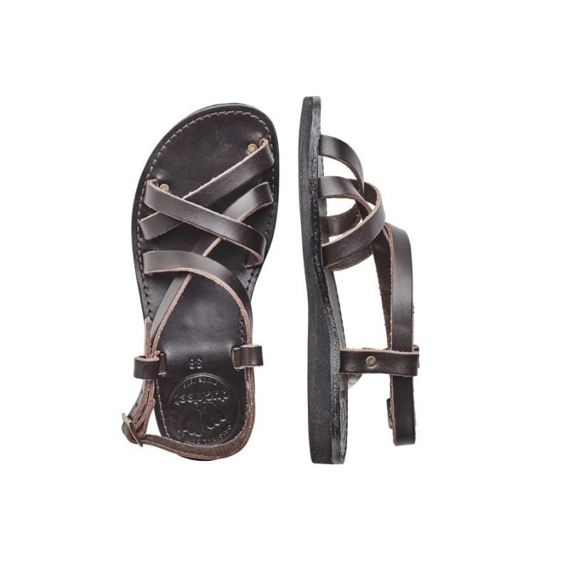 Women's Duckfeet Skagen Sandals Chocolate | NZ GXFQ64589