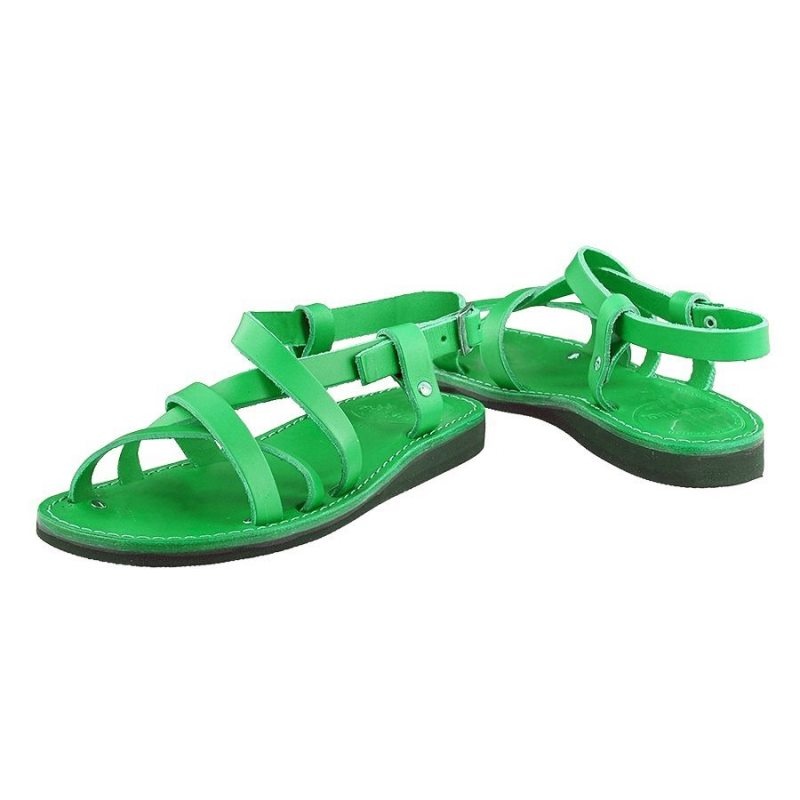 Women's Duckfeet Skagen Sandals Green | NZ GADQ89315