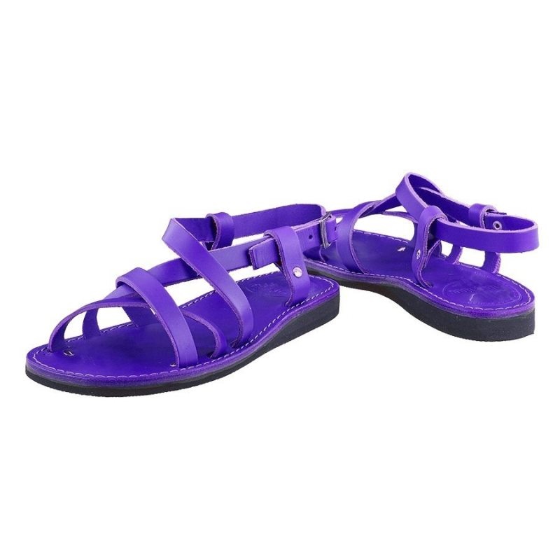 Women's Duckfeet Skagen Sandals Purple | NZ KZMT30729