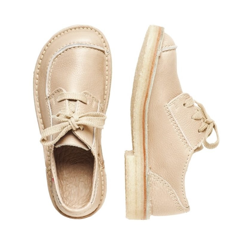 Women's Duckfeet Svendborg Lace Up Shoes Cream | NZ FMDU30192