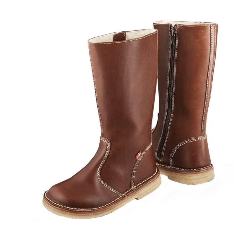 Women's Duckfeet Vejle Boots Brown | NZ ANLV82197